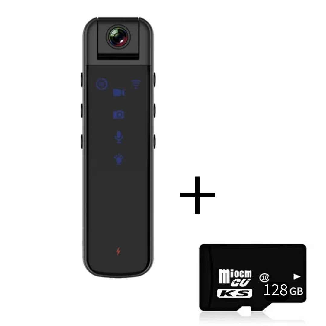 長時間持続フルHD小型携帯用カメラ