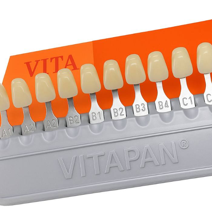 ホワイトニング・色調比較用 歯科用シェードガイド(16色または29色)