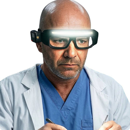 歯科、美容、専門用途向け保護メガネ付きヘッドライト