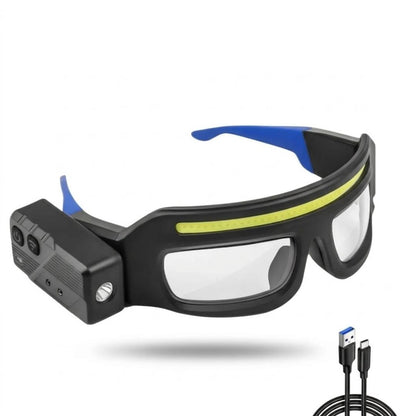 歯科、美容、専門用途向け保護メガネ付きヘッドライト