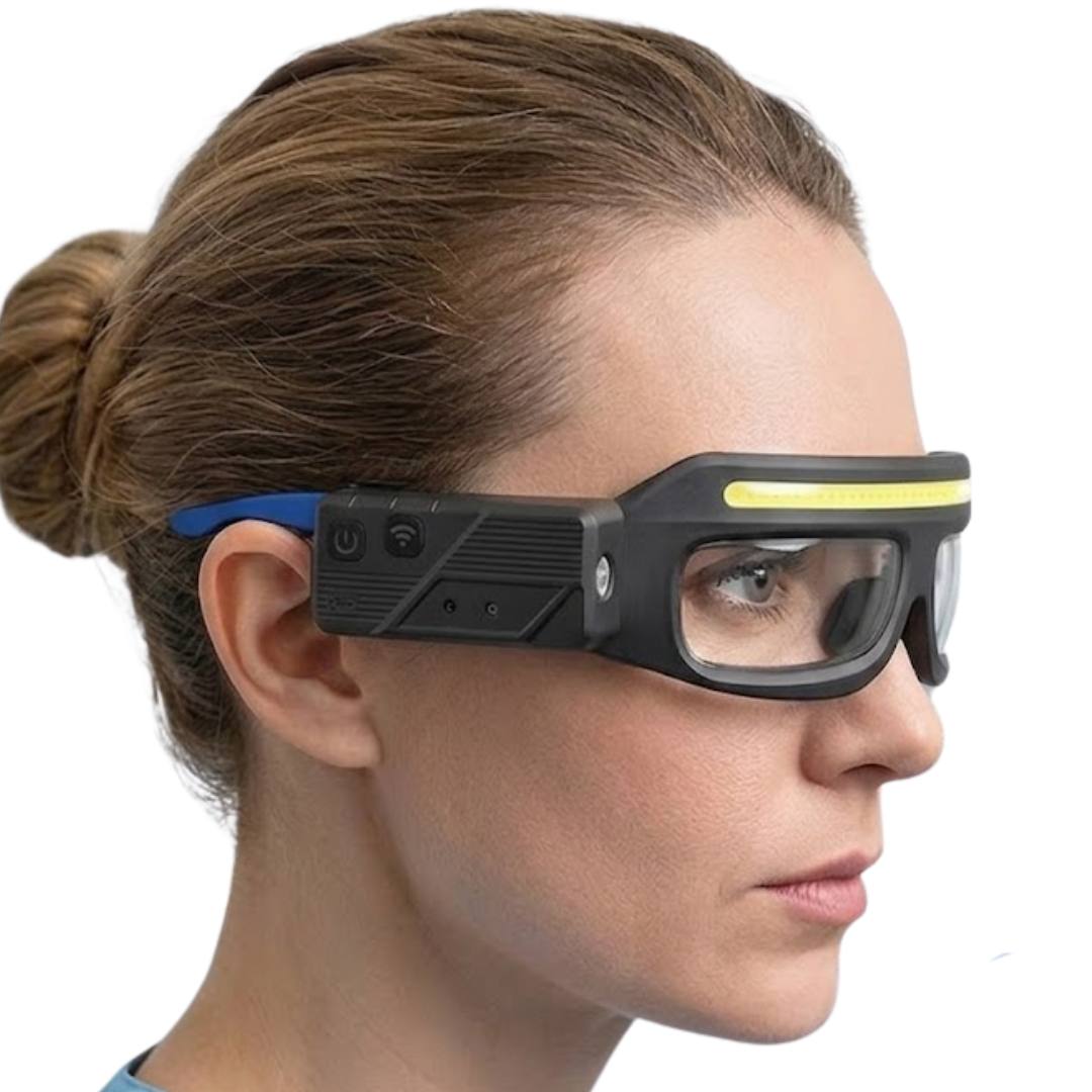 歯科、美容、専門用途向け保護メガネ付きヘッドライト