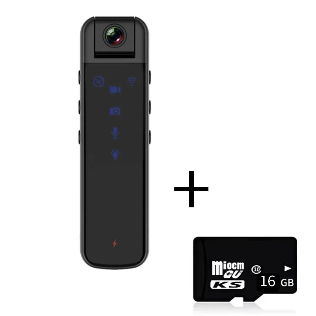 長時間持続フルHD小型携帯用カメラ