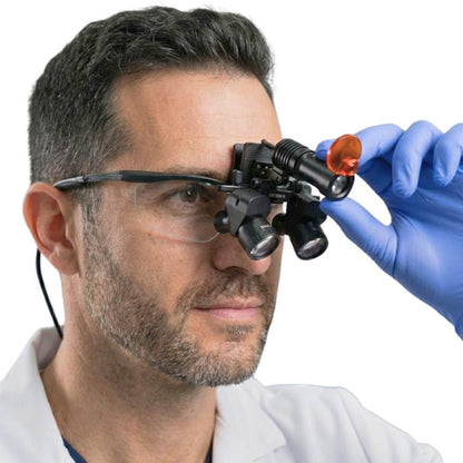 4倍〜6倍レンズと40,000ルーメンのライト付きZTルーペ