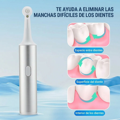 Pulidor Dental a Batería para Limpieza, Pulido y Elimin con accesorios