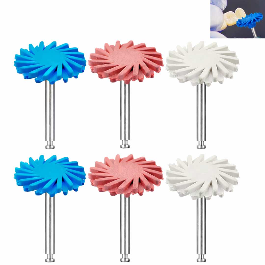 樹脂および陶器用ダイヤモンド研磨システム RA（低速）－ 6個セット