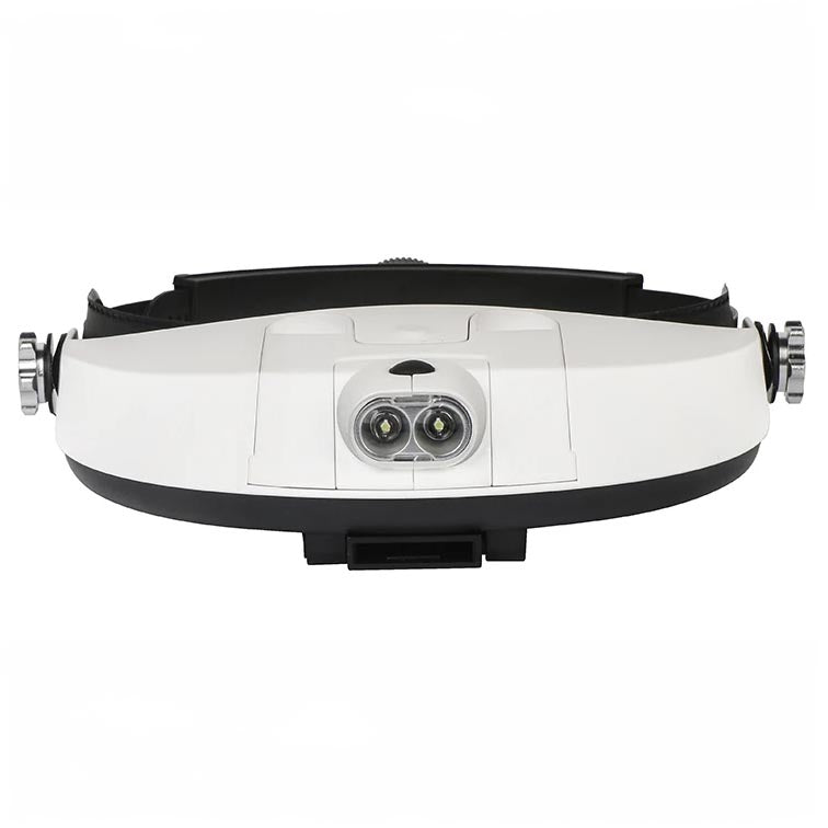 5つの異なる倍率と2つの調整可能なLEDを備えたルーペZ1