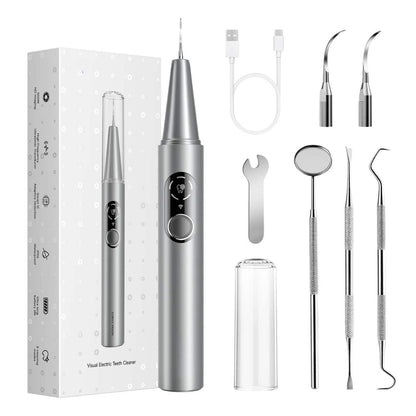 Limpiador dental ultrasónico con cámara HD y luz LED - Madicaza