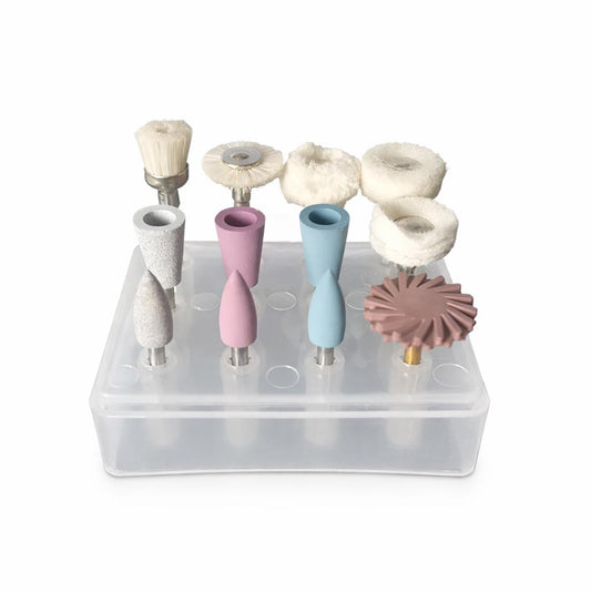 歯科用研磨用12個セット – 低速コントラアングル